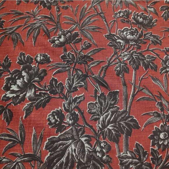 👍 Waverly Toile Fabric 3 + Yards 54" Wide.    Bt - Picture 1 of 4